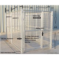1.8x3.0x1.8m outdoor dog kennels for sale