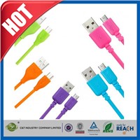C&amp;amp;T High Quality Durable For mobile phone Micro flat mini usb cable
