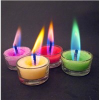 Color flame candle-2