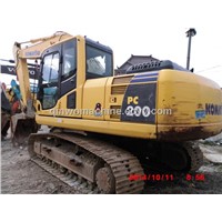 Japanese Komatsu PC220 Crawler Excavator