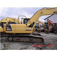 supply original japan made used komatsu excavator pc200