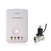 Natural Lpg Gas Detector with shut-off Valve Home Use
