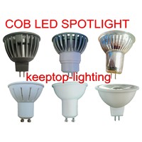 Professional manufacturer various aluminium/ceramic housing COB LED 3W/4W/5W/6W/7W Spotlights CRI80