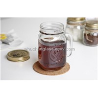 Glass Mason Jar With Lid