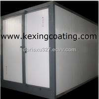 CE ISO9001 large industrial electric powder coating oven price