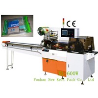 China Foshan Automatic Various Tray Food Reciprocating Flow Pack Machine