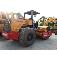 Used road compactor dynapac road roller CA25D.