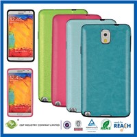 C&amp;amp;T Hot saling cheapest IMD leather finish tpu case for note3