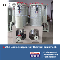 Double housing Chemical filter
