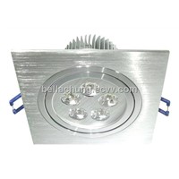 Top quality high power 450lm Square 5W LED ceiling lights