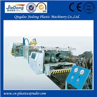 double wall plastic corrugated pipe extrusion making machine
