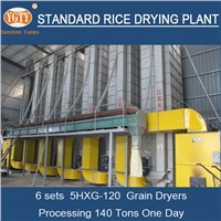 2014 Hot selling automatic rice paddy dryer and mill machine