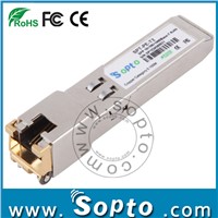 China Professional SFP Transceiver Supplier, Copper RJ45 1000base-tx SFP Transceiver