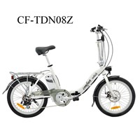 CF-TDN08Z 20' 6 speed Electric Folding Bicycle