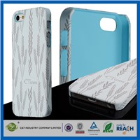 C&amp;amp;T high quality grass oil spout hard back pc cover for iphone 5