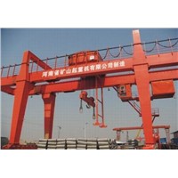MG double girder gantry crane with hook with good price