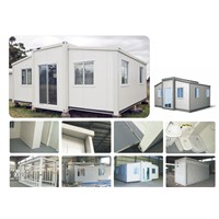 flat pack prefab modular expandable container house home