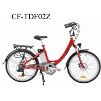 CF-TDF02Z Alloy Ladies Electric City Bicycle