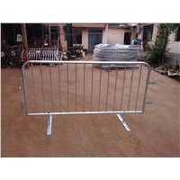 hot dipped galvanzied cheap design fast link Roadway safety Metal Steel Crowd Control Barrier