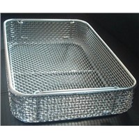 Food Wire Mesh Basket Strainer Stainless wire mesh baskets for Bakery