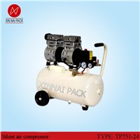 TP751-24 Oilless Silent Air Compressor use in medical dental