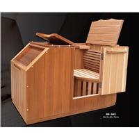 Wholesale New Design Infrared Half Sauna with Wide Spectrum Cabon Heater