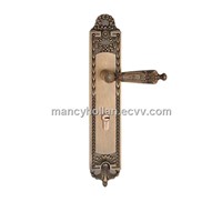 antique brass surface zinc alloy bedroom lock