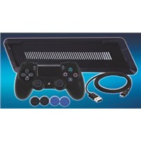 7 in 1 stand 1 silicone Protector 4 covers stick grip for dualshock 1 USB Cable all For PS4