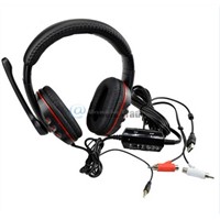 Stereo 7.1 Surround Pro USB Gaming Headset Headphones Deep Bass Earphone with Mic for PC computer