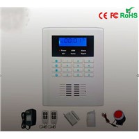 101 Zones Dual Network GSM &amp;amp; PSTN Security Alarm System with clock