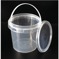 1 KG Clear  Bucket &amp;amp; Container for Food /Moving Sand with Lid , EN 71 Certificate