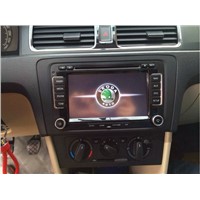 7 inch car dvd for  skoda rapid 2014 with gps rds ipod bt tv swc ce 6.0 low level