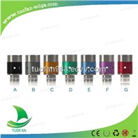 Hot !!2014 newest drip tips fashion 510 ss+ aluminum drip tips best selling airflow drip tip