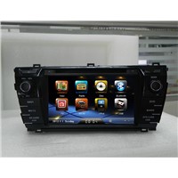 CAR GPS NAVI FOR TOYOTA COROLLA 2014 WITH GPS RDS IPOD BT TV SWC CE 6.0