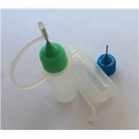Wholesale 10ML Plastic PE E-liquid Empty Bottle Needle Dropper Bottle For E-cigarette Coloful Cap