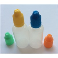 30ml Eliquid  Clear bottle  With Long Thin Tip Blindness Childproof Cap