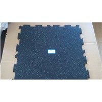 Shallow interlock EPDM rubber flooring sheet/mat/tile/roll