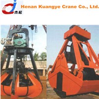 Electric Four-Rope Grab for Crane