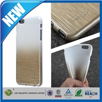 Sublimation Case glossy gradient flexible handwork back gel fit slim case cover for iphone 6 plus