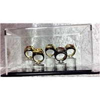 wholesale  Acrylic ring display case