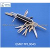High quality Swiss army knife with plastic handle ,handle color can be customized(EMK17PL0043)