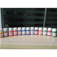 Color speckles for detergent powder