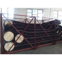 QBF sidewall rubber conveyor belt with normal black abrasion  resistant standard