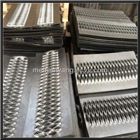 stair treads Perforated Metal/Galvanized perforated stair treads
