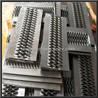 Non-slip solid tread plates/Perforated Stair Treads Plates