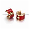 Acrylic gold earrings for young girls MKE002STGCRD