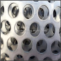 galvanized round hole perforated metal mesh
