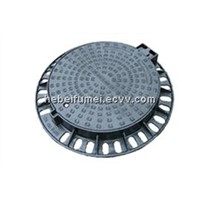 Ductile iron D400 round manhole cover