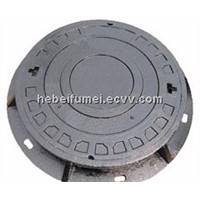 D400 grey iron round manhole cover