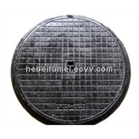 round B125 ductile iron manhole cover